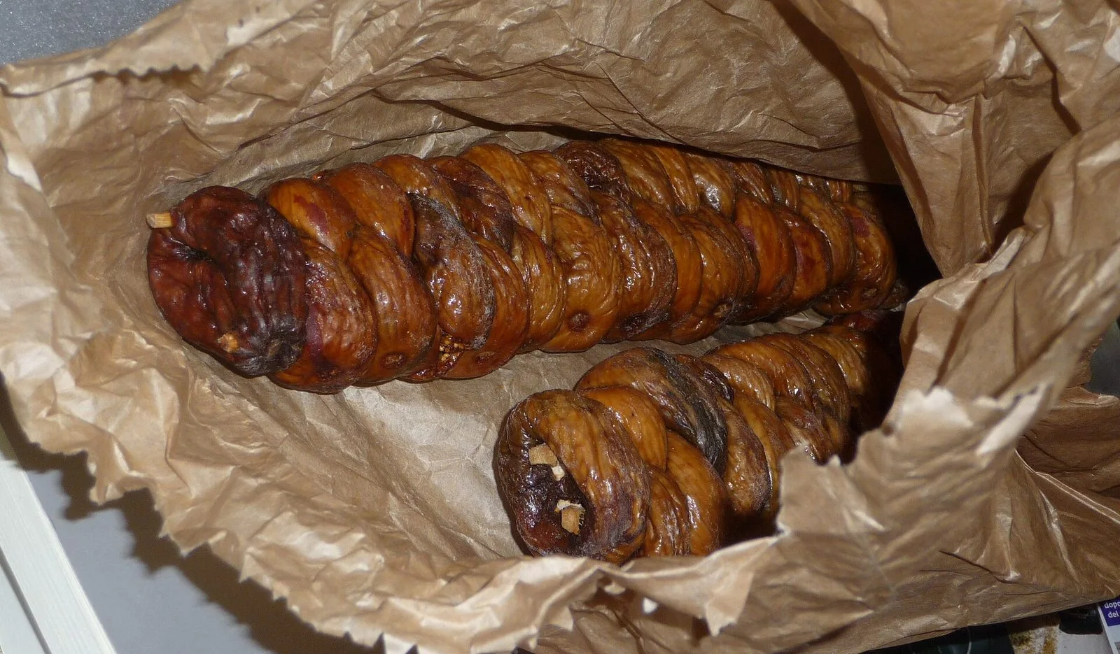 Una "schiocca" di fichi secchi calabresi